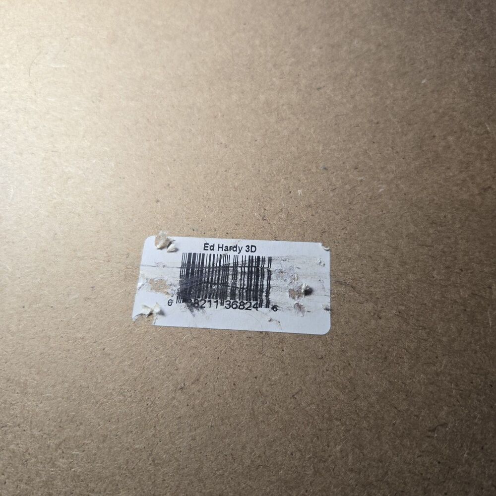 Ed Hardy Love Kills Slowly Framed Art Print Skull Tattoo Pyramid 24x18 - Picture 7 of 9